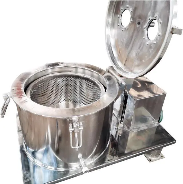 Main image of HNZXIB 5L Large Centrifuge Industrial De-watering Touch Screen PLC control PPTD series High and Low Speed Rotation Soaking Blending Filter Separation Deliquoring, Customizable