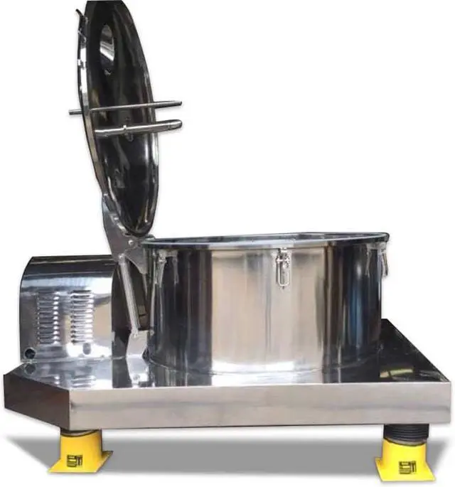 Alt view image 2 of 5 - HNZXIB 250L Large Centrifuge Industrial De-watering Touch Screen PLC control PPTD series High and Low Speed Rotation Soaking Blending Filter Separation Deliquoring, Customizable