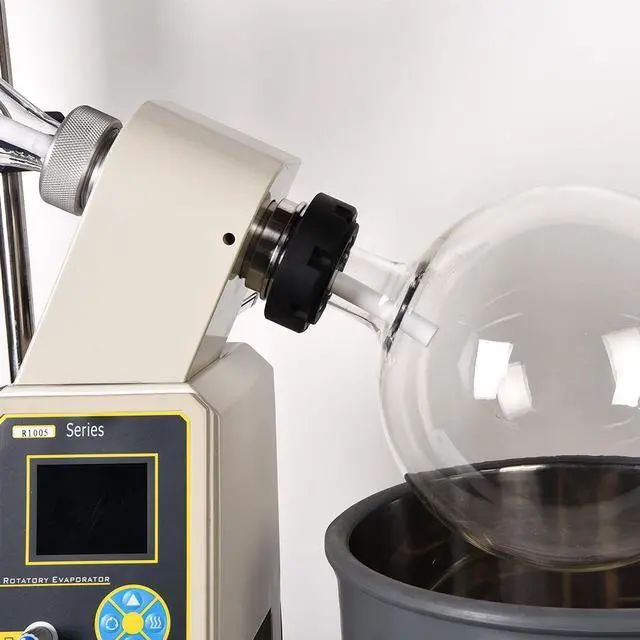 Alt view image 7 of 7 - HNXZIB 5L Automated Lifting Rotary Evaporater Promotion combination R1005  Rotavap + water circulating vacuum pump SHZ-D(III)