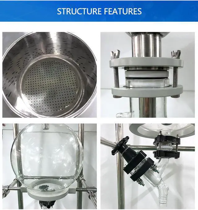 Alt view image 4 of 6 - HNZXIB 30L Large Vacuum Filtration Equipment Stainless Steel Buchner Funnel Receiving Flask Big Filter Liquids impurities removal
