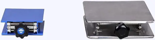 Alt view image 5 of 6 - Lab Jack 25cm*25cm Stand Manual Lift flask supporting platform Stainless steel Corrosion-resistant