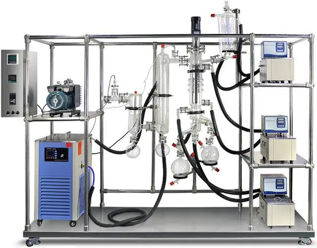Main image of HNZXIB Molecular Distillation Equipment Industrial Short-path Distillation Device KMD-080 High Seperation Effeciency