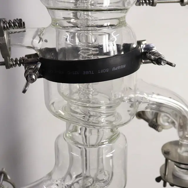 Alt view image 4 of 6 - HNZXIB Molecular Distillation Equipment Industrial Short-path Distillation Device KMD-080 High Seperation Effeciency