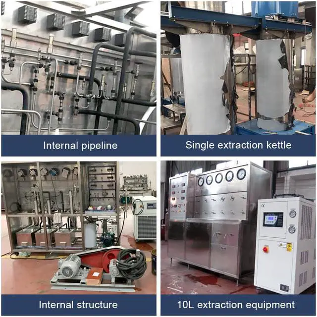 Alt view image 3 of 6 - HNZXIB CO2 Supercritical Extraction Equipment, High Efficient CO2 Extracting Machine, Professional Industrial High Purity Extraction