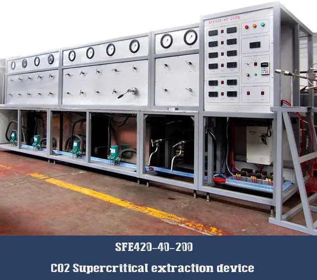 Alt view image 5 of 6 - HNZXIB CO2 Supercritical Extraction Equipment, High Efficient CO2 Extracting Machine, Professional Industrial High Purity Extraction