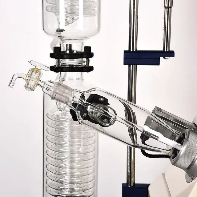 Alt view image 3 of 7 - HNZXIB R1050 Rotary Evaporator 50L Large Volume Rotavap Automatic Lifting Water Bath Negative Pressure Evaporating Lab Device Essential oil Industry Equipment