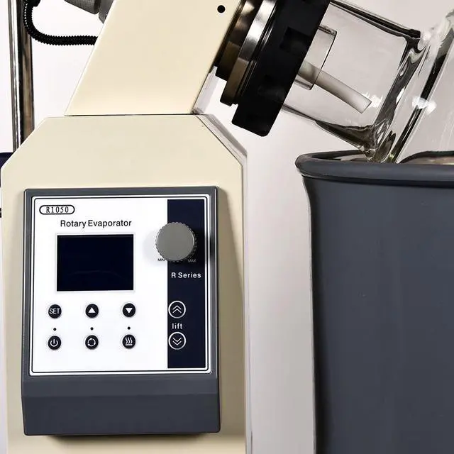 Alt view image 6 of 7 - HNZXIB R1050 Rotary Evaporator 50L Large Volume Rotavap Automatic Lifting Water Bath Negative Pressure Evaporating Lab Device Essential oil Industry Equipment