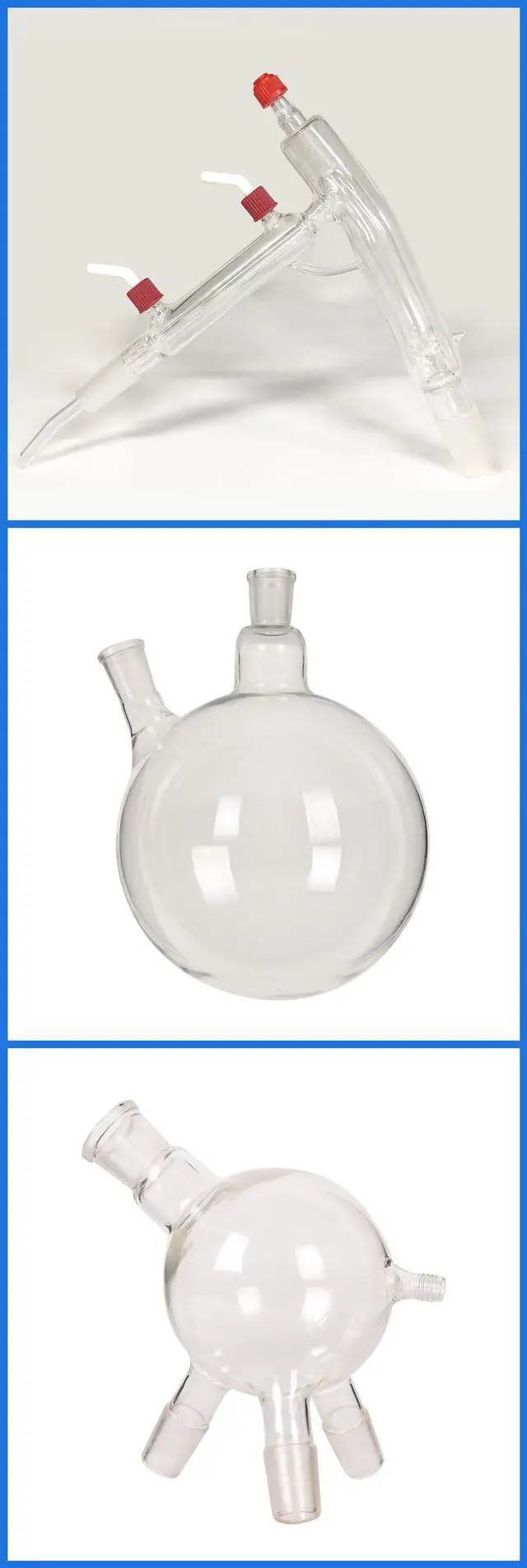 Alt view image 3 of 7 - HNZXIB 2L Short Path Distillation Kit SPD-2L 220V Factory Price Laboratory Distillation Equipment Cold Trap Stirring Heating Mantle