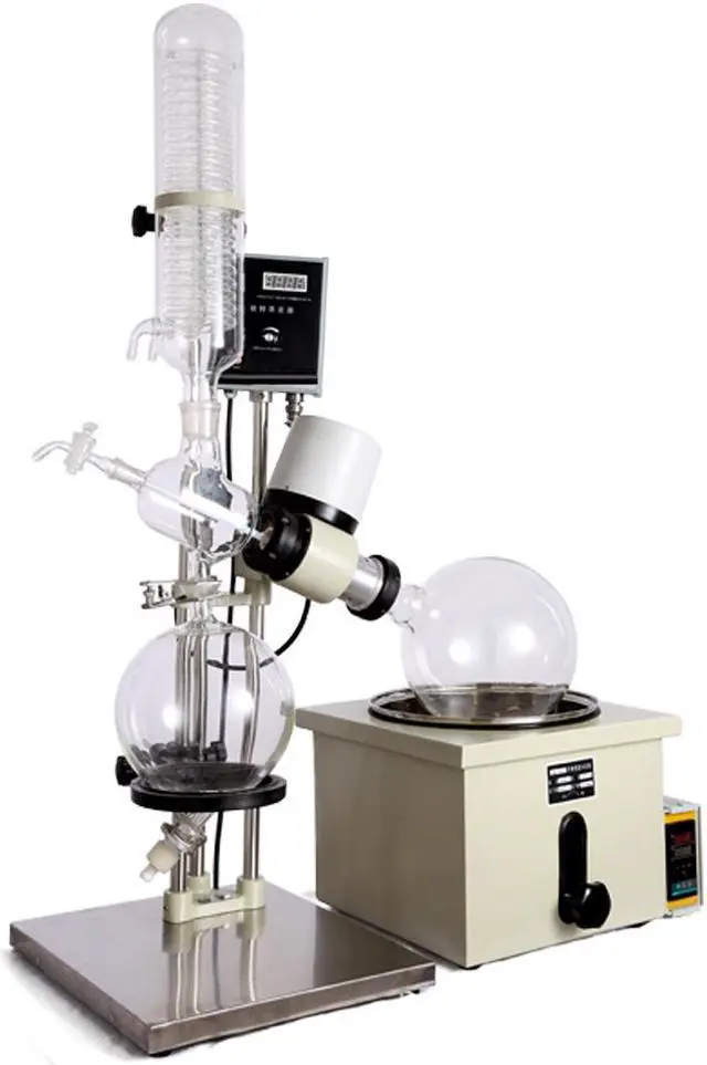 Alt view image 2 of 7 - HNZXIB 5L Rotavaps + Water Circulating Vacuum Pump + Heating and Cooling Water Bath -20°C to 99°C with Circulating Liquid Pump Factory Price 110V RE-501 One-stop Shopping Lab Rotary Evaporator