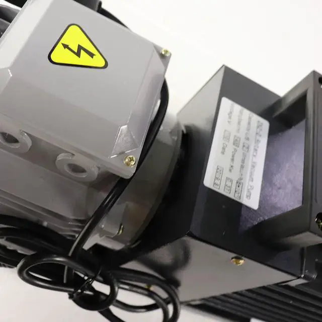 Alt view image 6 of 6 - HNZXIB Rotary Vane Vacuum Pump 220V 2XZ-4 Laboratory Oil-sealed Rotary Displacement Pump