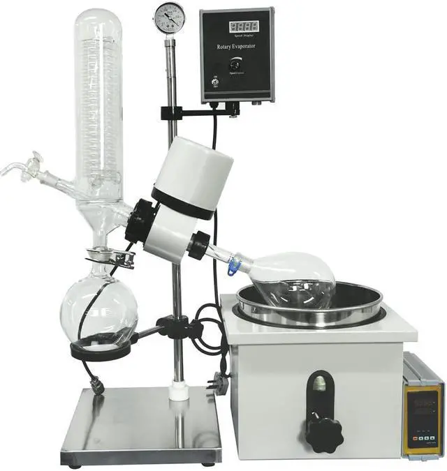 Main image of Lab Equipment 2000ml Rotary Evaporator RE-201D Factory Price 220V HNZXIB Rotavap 2L Rotating Flask Laboratory Evaporation Milk Concentration