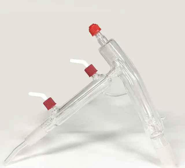 Alt view image 5 of 7 - Factory Price 5L Short Path Distillation Kit HNZXIB SPD-5L 220V Laboratory Distillation Equipment Cold Trap Stirring Heating Mantle