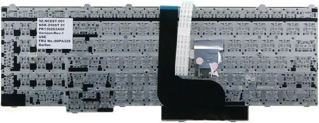 Alt view image 2 of 4 - AUTENS Keyboard for Lenovo ThinkPad P50 P51 P70 P70s P71 (Not Fit P50s P51s) Laptop 4 Screws Column (No Backlight), US Laptop Keyboard Replacement