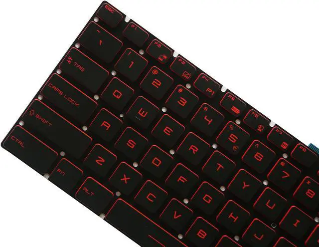 Alt view image 5 of 7 - AUTENS Keyboard for MSI GS60 GS63 GS63VR GS70 GS72 GT62 GT62VR GT72 GT73VR GE62 GE62VR GE72 PE60 PE62 PE70 GL62 GL72 GP62 GP72 WS60 WS70 WS72 Laptop Red Letter Backlit, US Keyboard