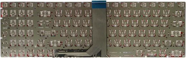 Alt view image 2 of 7 - AUTENS Keyboard for MSI GS60 GS63 GS63VR GS70 GS72 GT62 GT62VR GT72 GT73VR GE62 GE62VR GE72 PE60 PE62 PE70 GL62 GL72 GP62 GP72 WS60 WS70 WS72 Laptop Red Letter Backlit, US Keyboard