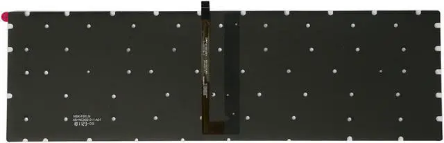 Alt view image 3 of 7 - AUTENS Keyboard for MSI GS60 GS63 GS63VR GS70 GS72 GT62 GT62VR GT72 GT73VR GE62 GE62VR GE72 PE60 PE62 PE70 GL62 GL72 GP62 GP72 WS60 WS70 WS72 Laptop Red Letter Backlit, US Keyboard