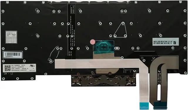 Alt view image 2 of 2 - AUTENS Keyboard for Lenovo ThinkPad T490s T495s E490s, T14s Gen1 / X1 Extreme Gen1 Gen2 / P1 Gen1 Gen2 Laptop Backlight No Frame, US Laptop Keyboard Replacement