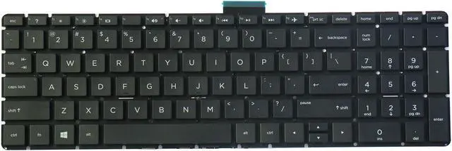 Main image of AUTENS Keyboard for HP 15-bs 15-bs000 15-bs100 15-bs200 15-bs500 15-bs600 15-bs700 15t-bs000 Series Laptop No Backlight No Frame, US Laptop Keyboard Replacement