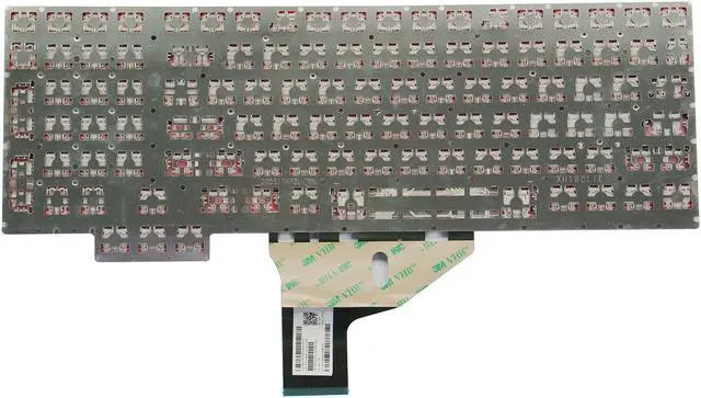 Alt view image 2 of 5 - AUTENS Keyboard for HP Omen 15-ce 15-ce000 15-ce100 15t-ce000 15t-ce100 Series Laptop No Frame Red Letter Backlit, US Laptop Keyboard Replacement