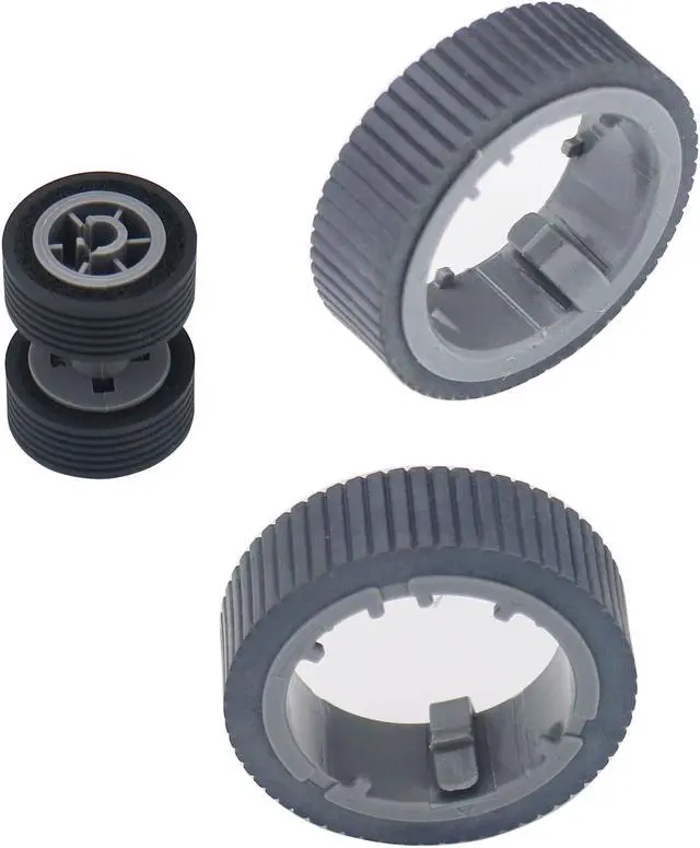 Alt view image 2 of 7 - AUTENS Replacement Scanner Brake Pick Roller Set for Fujitsu fi-7140 fi-7240 fi-7160 fi-7260 fi-7180 fi-7280 fi-7300NX, Part No PA03670-0001 PA03670-0002