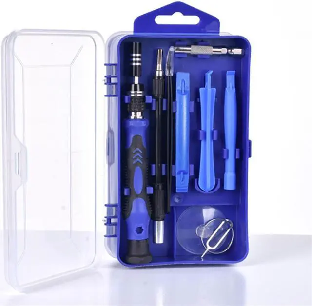 Alt view image 5 of 7 - 115 in 1 Screwdriver Set Precision Tools, Multi Screwdrivers Sets with Case, Repair Screw Driver Kit for Computer/Eyeglass/PC/Laptop/Mobile Phone/Watch/Camera/TV/PS4/Other Electronic Devices (Blue)