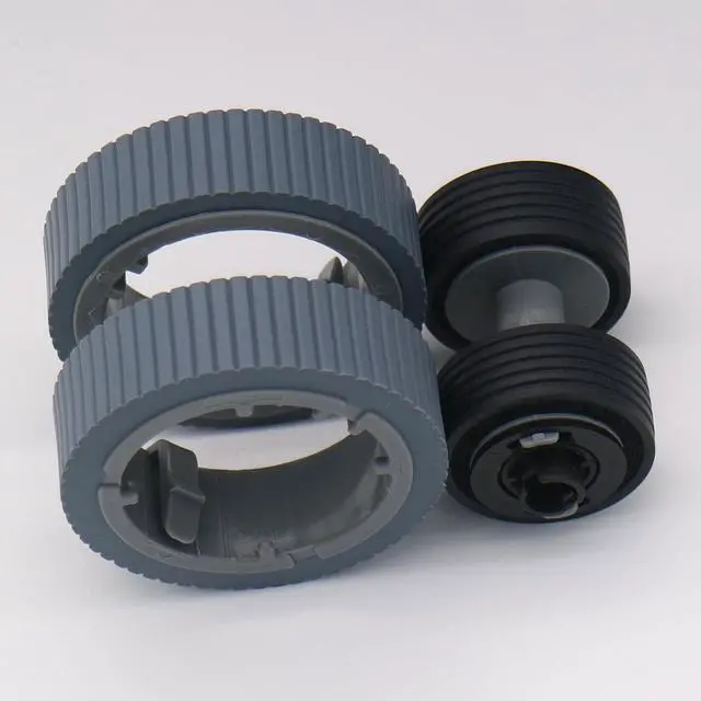 Alt view image 7 of 7 - AUTENS Replacement Scanner Brake Pick Roller Set for Fujitsu fi-7460 fi-7480, Part No PA03710-0001 PA03670-0002
