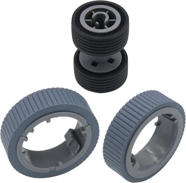 Alt view image 2 of 7 - AUTENS Replacement Scanner Brake Pick Roller Set for Fujitsu fi-7460 fi-7480, Part No PA03710-0001 PA03670-0002