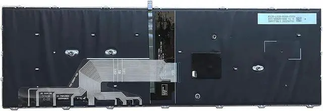 Alt view image 2 of 2 - AUTENS Keyboard for HP ProBook 650 G4, 650 G5, 655 G4, 655 G5 Laptop Silver Frame with Pointer Backlight, US Laptop Keyboard Replacement