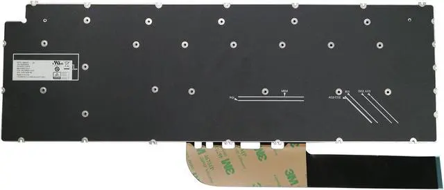Alt view image 2 of 2 - AUTENS US Keyboard for Dell Inspiron 3501 3502 3505 5501 5502 5505 5508 5509 5584 5590 5593 5594 5598 7500 7501 7506 7590 7591 7706 7791 / Vostro 3501 5501 5502 5590 7500 7590 No Frame (No Backlit)