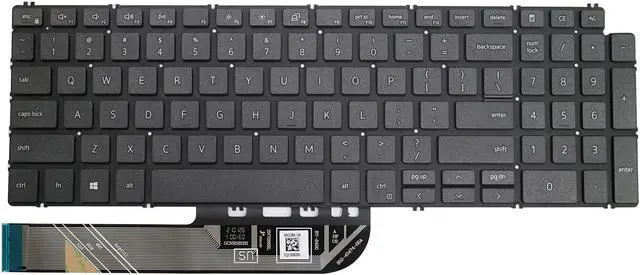 Main image of AUTENS US Keyboard for Dell Inspiron 3501 3502 3505 5501 5502 5505 5508 5509 5584 5590 5593 5594 5598 7500 7501 7506 7590 7591 7706 7791 / Vostro 3501 5501 5502 5590 7500 7590 No Frame (No Backlit)