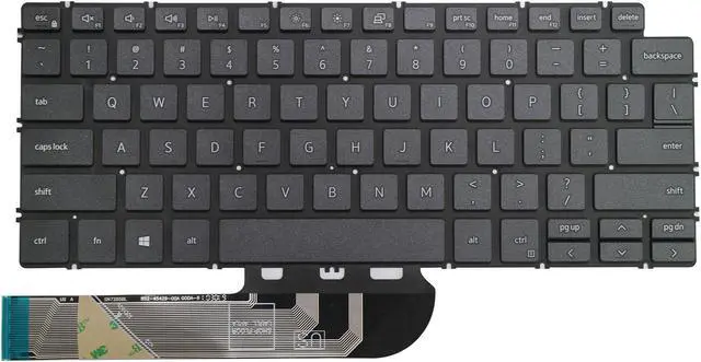 Main image of AUTENS Keyboard for Dell Inspiron 5300 5301 5390 5391 5400 5401 5402 5405 5406 5408 5409 5490 5493 5494 5498 7300 7306 7390 7391 7400 7405 7490 7491 Laptop No Frame No Backlit, US Keyboard Replacement