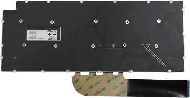 Alt view image 2 of 2 - AUTENS Keyboard for Dell Vostro 3400 3401 3405 5300 5301 5390 5391 5401 5402 5490 Laptop No Frame No Backlit, US Laptop Keyboard Replacement
