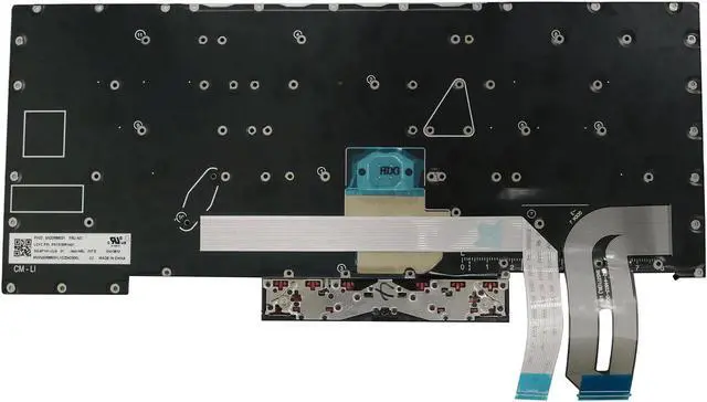 Alt view image 2 of 2 - AUTENS Keyboard for Lenovo ThinkPad T490s T495s E490s, T14s Gen1, X1 Extreme Gen1 Gen2, P1 Gen1 Gen2 Laptop No Backlight No Frame, US Laptop Keyboard Replacement