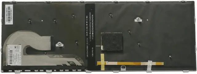 Alt view image 2 of 2 - AUTENS Keyboard for HP EliteBook 840 G5, 840 G6, 745 G5, 745 G6 Laptop Silver Frame Backlight, US Laptop Keyboard Replacement