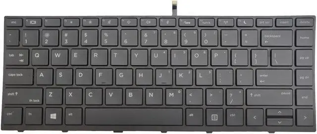 Main image of AUTENS Keyboard for HP Probook 430 G5, 440 G5, 445 G5, 640 G4, 645 G4, 640 G5 Laptop Backlight, US Laptop Keyboard Replacement