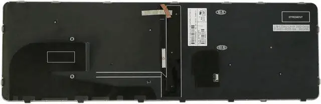 Alt view image 2 of 2 - AUTENS Keyboard for HP EliteBook 850 G3, 850 G4, 755 G3, 755 G4 Laptop Silver Frame with Pointer Backlight, US Laptop Keyboard Replacement
