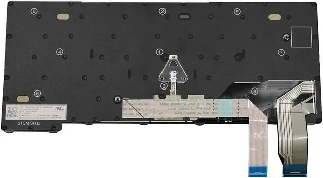 Alt view image 2 of 2 - AUTENS Keyboard for Lenovo ThinkPad X13 Gen 2 Laptop No Backlight, US Laptop Keyboard Replacement
