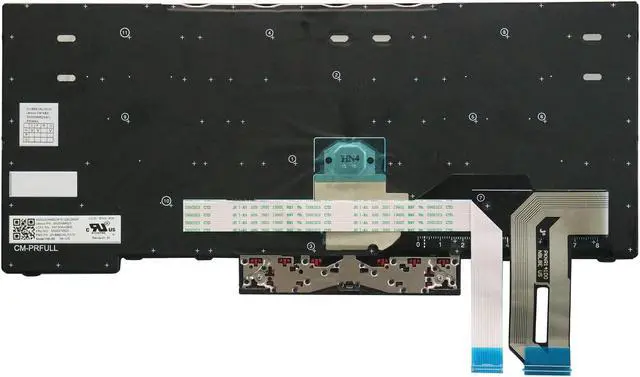 Alt view image 2 of 2 - AUTENS Keyboard for Lenovo ThinkPad T14 P14s 2020 Year, T14 Gen 2, P14s Gen 2 Laptop No Backlight (Not Fit T14s), US Laptop Keyboard Replacement