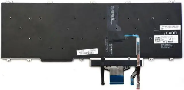 Alt view image 2 of 2 - AUTENS Keyboard for Dell Latitude 5500 5501 5510 5511 / Precision 3540 3541 3550 3551 Laptop Backlight No Frame, US Laptop Keyboard Replacement