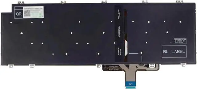 Alt view image 2 of 3 - AUTENS Keyboard for Dell Latitude 5520 5521 5530 5531 5540 / Precision 3560 3561 3570 3571 3580 3581 (2022-2023 Year Latest Laptop) Backlight No Frame, US Laptop Keyboard Replacement