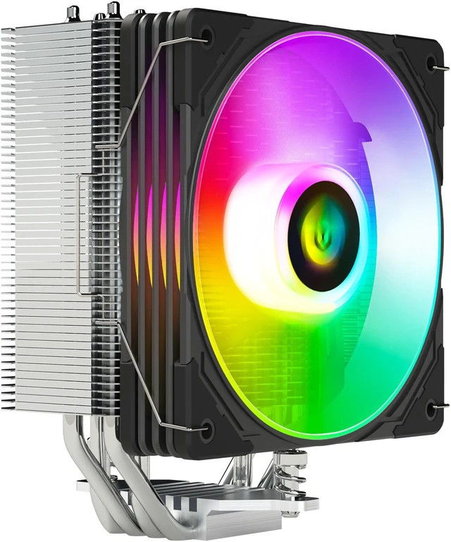 Air CPU Cooler ARGB Cooling Fan 4 Copper Heat Pipes CPU Radiator with ...