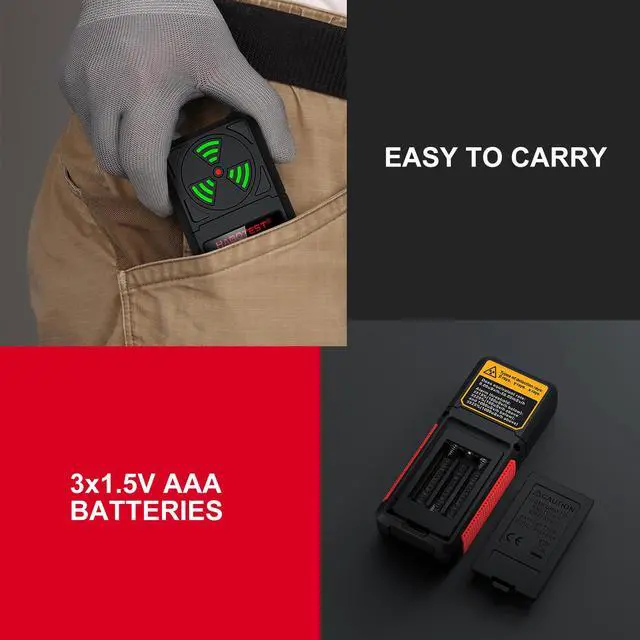 Alt view image 5 of 7 - Geiger Counter Nuclear Radiation Detector - Portable Radiation Dosimeter Tester Beta Gamma X-ray Radioactivity Detector