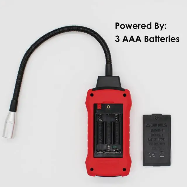 Alt view image 7 of 7 - Natural Gas Detector, Gas Leak Detector with 11-Inch Gooseneck, Locating The Source of Propane, Natural Gas, Methane, LPG and Combustible Gas Leak for Home and RV