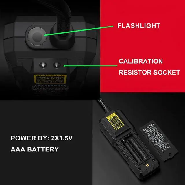 Alt view image 6 of 7 - Intendvision Brake Fluid Tester, Automotive Brake Fluid Moisture Tester with 8.5-Inch Corrosion Resistance Probe