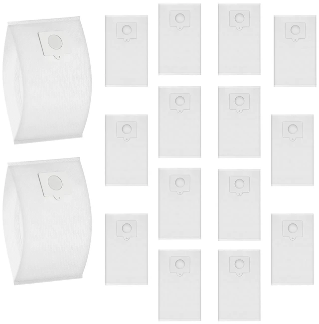 Main image of 16 Pack 53292 Type Q/C HEPA Replacement Vacuum Bags for Kenmore Canister Vacuum 81214, 81414, 81714, 21814, BC2005, BC3005, 81615, BC7005