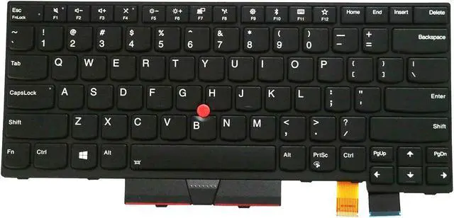 Main image of AUTENS Keyboard for Lenovo ThinkPad T470 T480 Laptop Backlight (Not Fit T470s T470p T480s T480p), US Laptop Keyboard Replacement