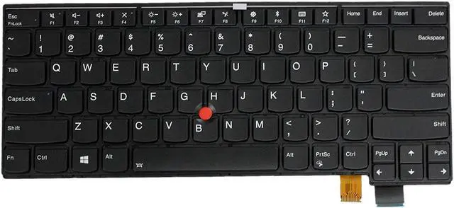 Main image of AUTENS Replacement US Backlight Keyboard for Lenovo ThinkPad T460s T470s (Not Fit T460 T460p T470 T470p) (6 Fixing Screws)