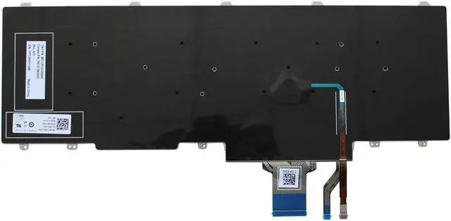 Alt view image 2 of 2 - AUTENS Keyboard for Dell Latitude E5550 E5570 5550 5580 5590 5591 / Precision 3510 3520 7510 7520 7710 7720 Laptop with Pointer No Frame (No Backlight), US Laptop Keyboard Replacement
