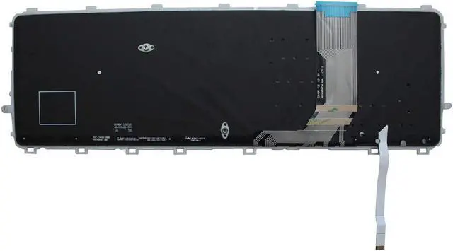 Alt view image 2 of 2 - AUTENS Keyboard for HP Envy (TouchSmart) 15-j000 15t-j000 CTO 15z-j000 CTO 15-j100 15t-j100 CTO 15z-j100 CTO Series Laptop Silver Frame Backlight, US Laptop Keyboard Replacement