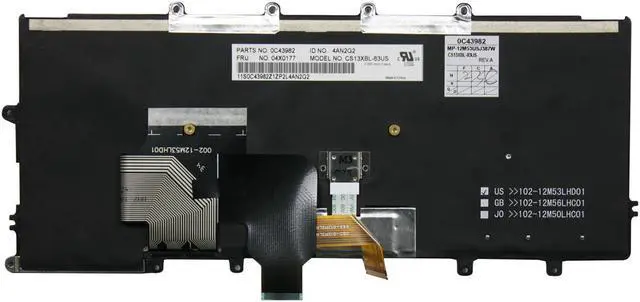 Alt view image 2 of 2 - AUTENS Keyboard for Lenovo ThinkPad X230s X240 X240s X240i X250 X260 Laptop (Backlight), US Laptop Keyboard Replacement